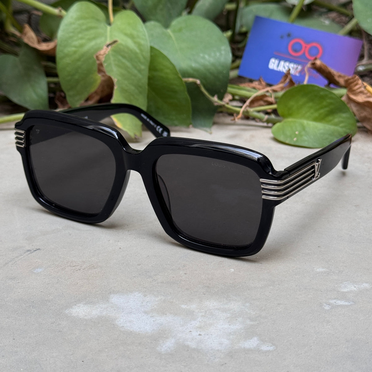 Louis Vuitton – 2832 - 56 - Black – Acetate - Sunglasses – Unisex - Premium