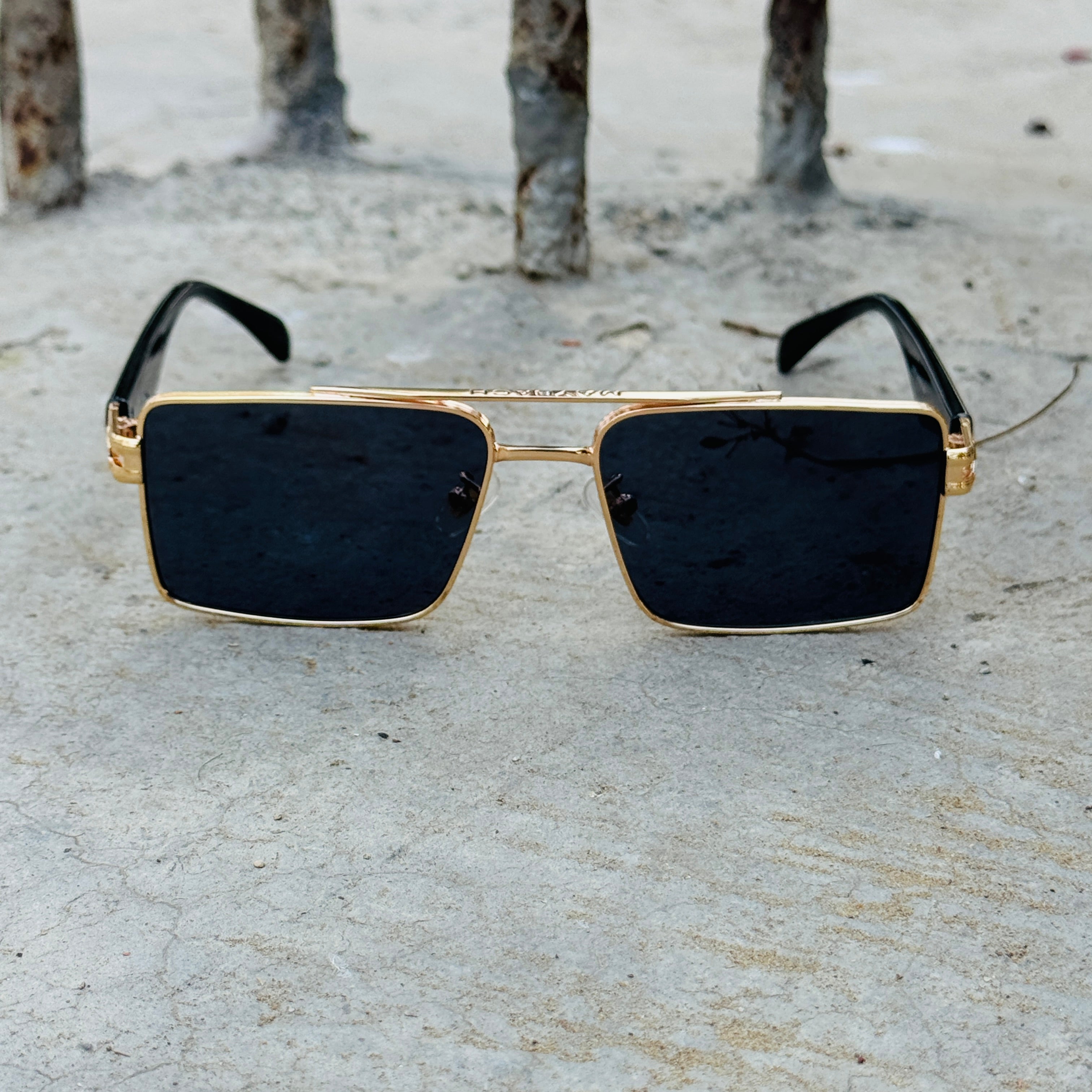 Maybach – 22027 – 59 – Golden Black – Metal – Sunglasses – Unisex