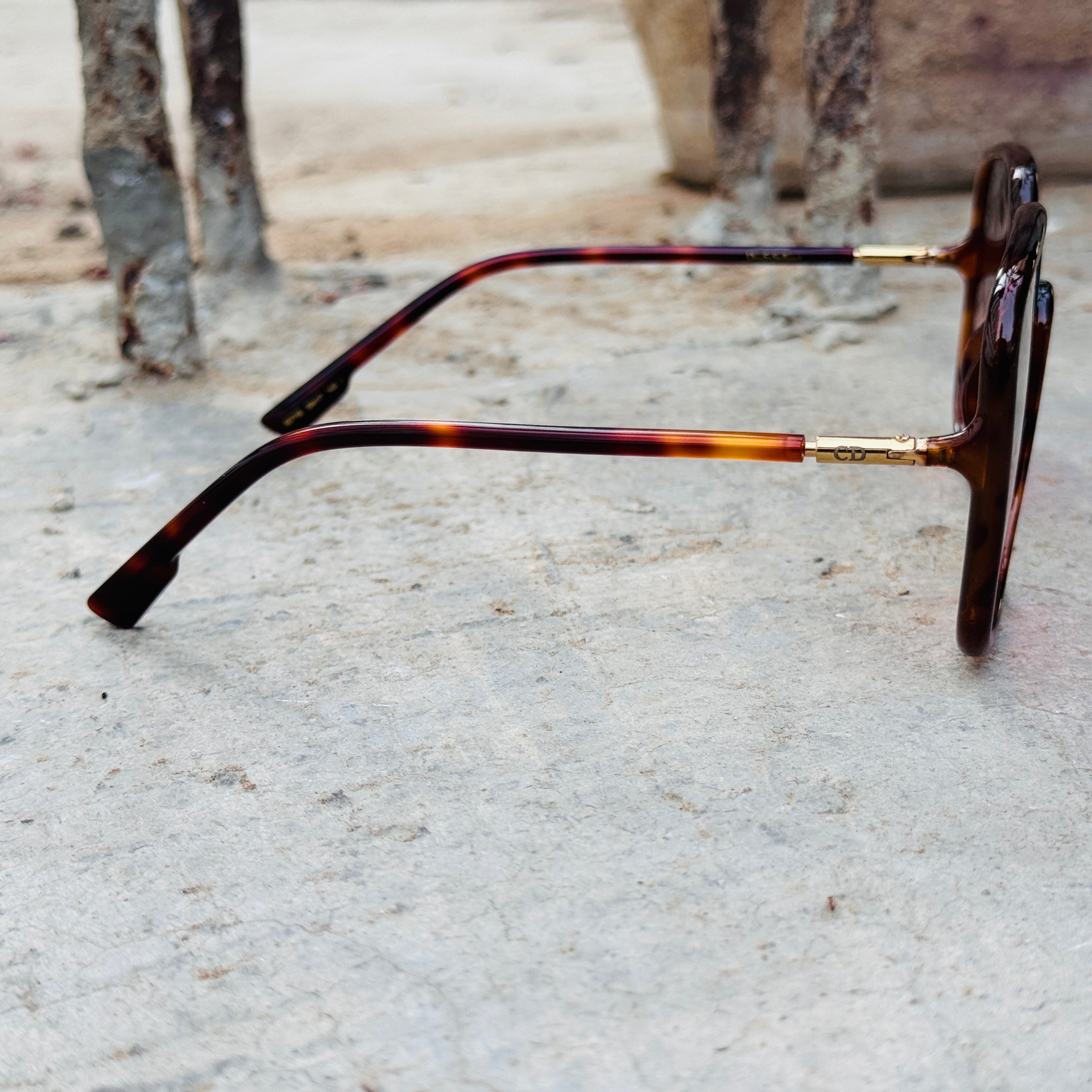 Dior – 807 - 59 – Tortoise Red - Acetate - Sunglasses – Ladies - Premium
