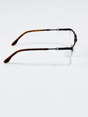 Cartier – 90403 – 54 – Brown –  Metal - Optics – Unisex