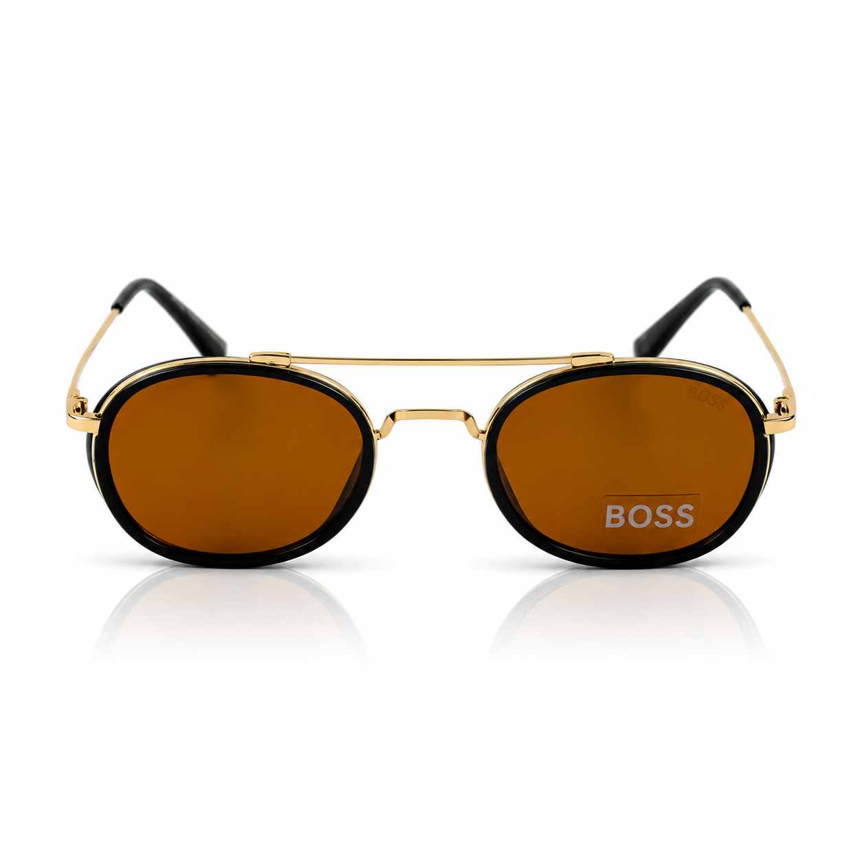 Boss – P8604 – 48 – Golden Brown – Metal – Sunglasses – Unisex