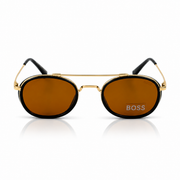 Boss – P8604 – 48 – Golden Brown – Metal – Sunglasses – Unisex
