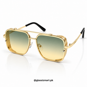 Dita – 77 – 48 – Golden Multi – Metal – Sunglasses – Unisex