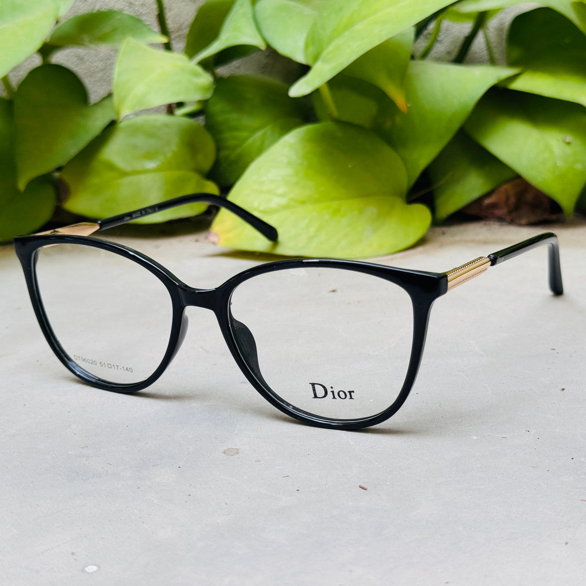 Dior – 96020 – 51 – Black –  Acetate - Optics – Ladies