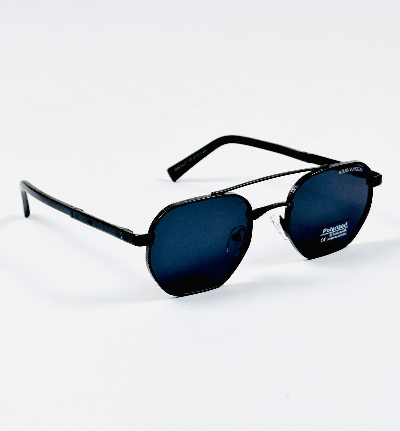 Louis Vuitton – 1417 – 50 – Black – Metal – Sunglasses – Unisex