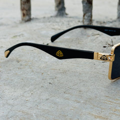 Maybach – 22027 – 59 – Golden Black – Metal – Sunglasses – Unisex