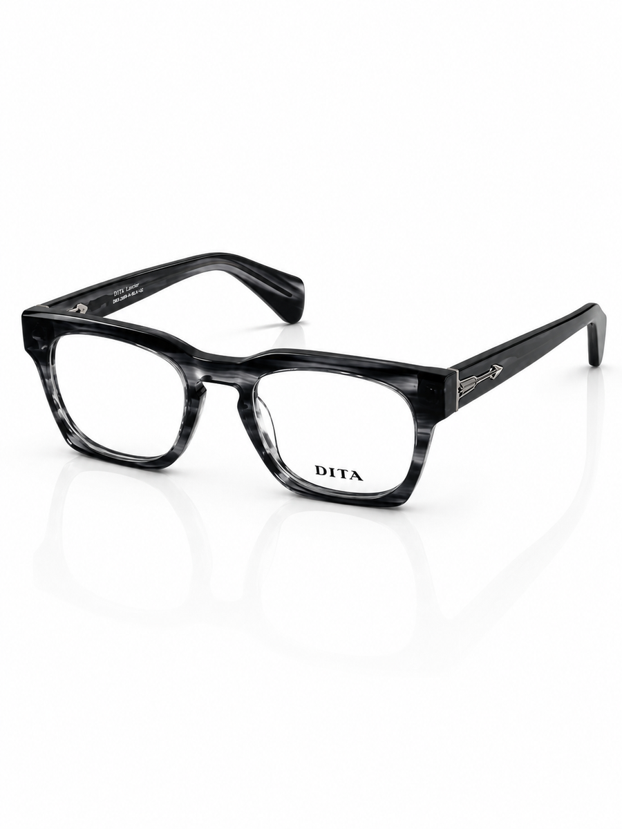 Dita – 25178 - 51 – Black Textured - Acetate - Optics – Unisex - Premium