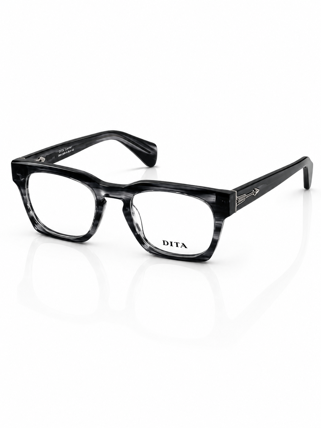 Dita – 25178 - 51 – Black Textured - Acetate - Optics – Unisex - Premium