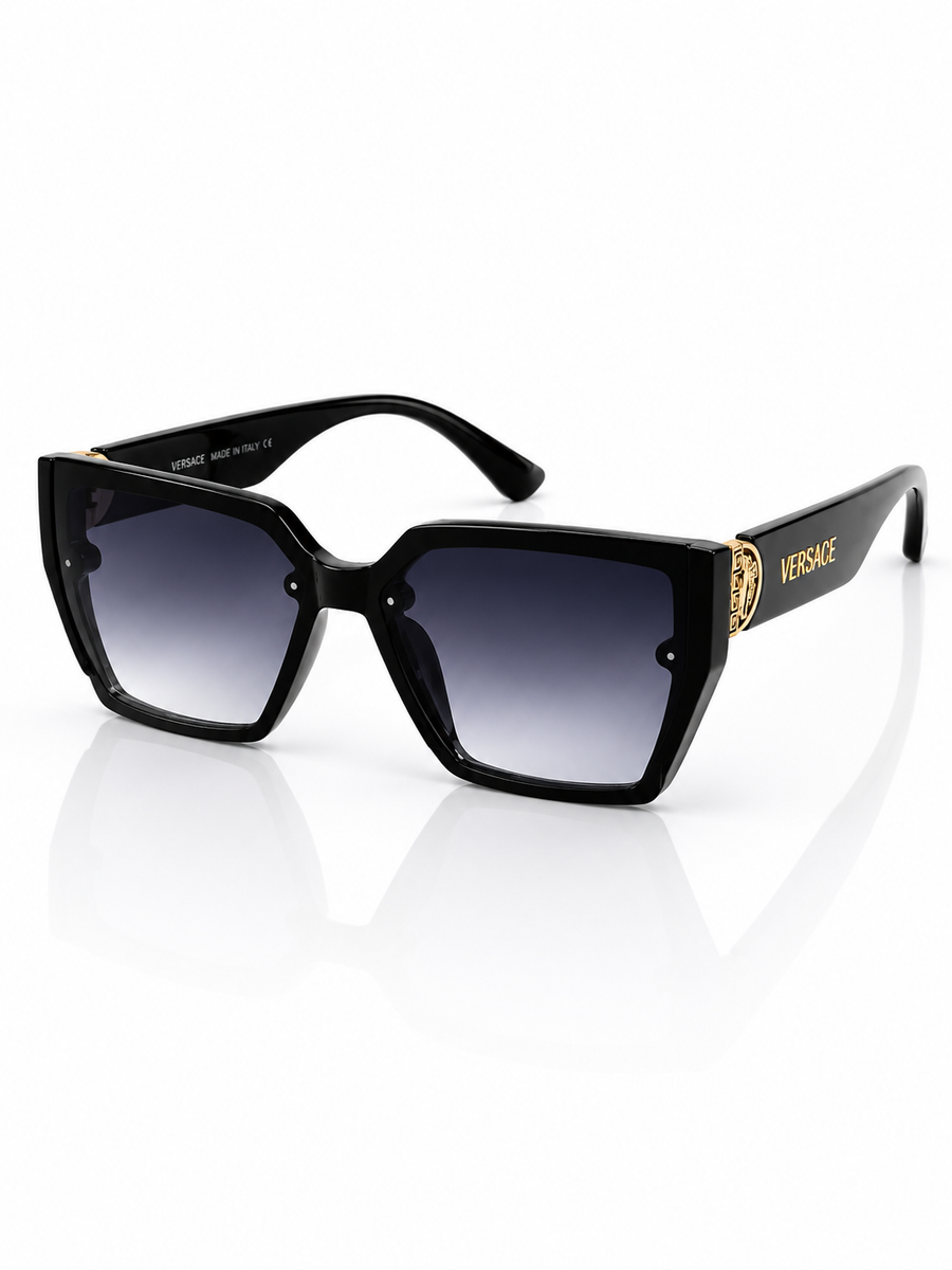 Versace - 3371 – 59 – Black Gradient – Acetate – Sunglasses – Ladies