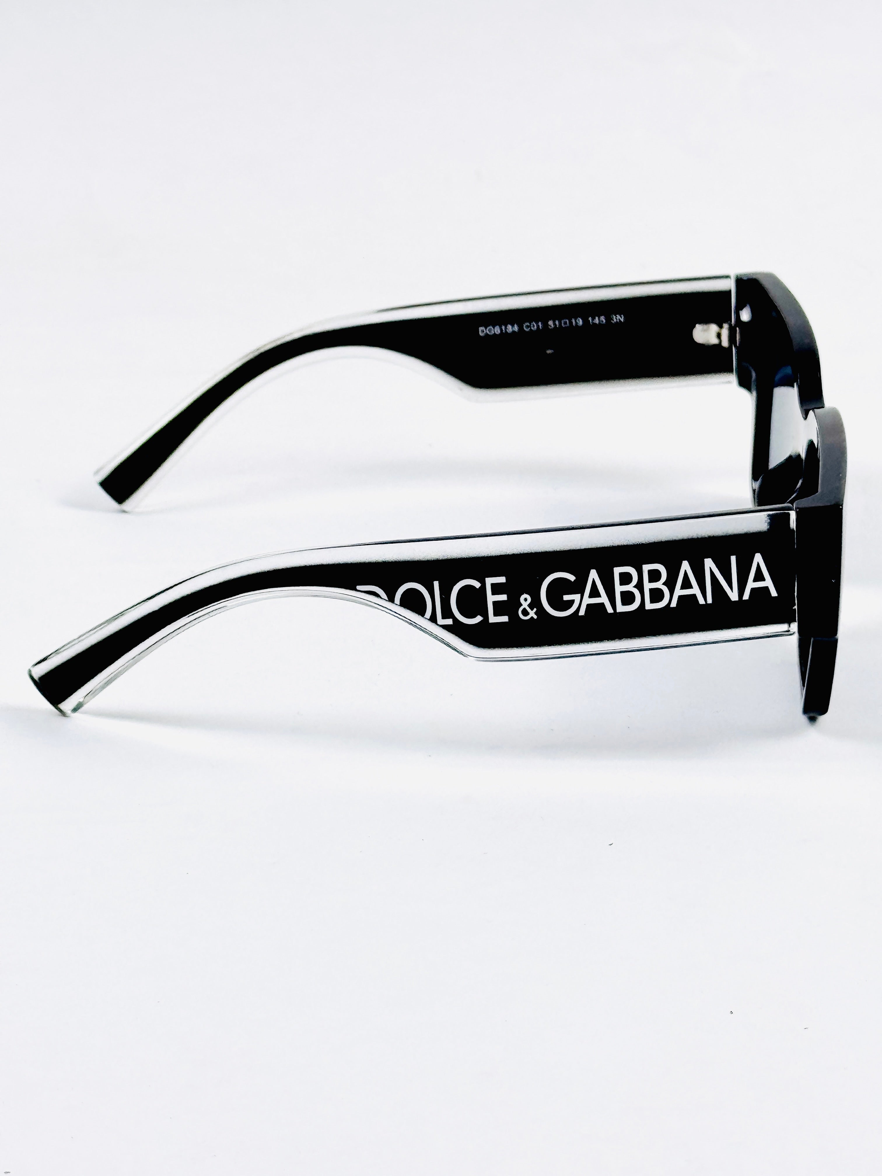 Dolce & Gabbana – 6184 – 51 – Black – Acetate – Sunglasses – Unisex