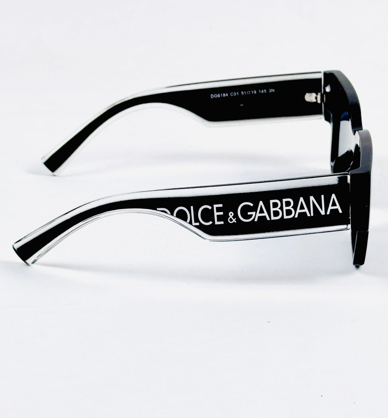Dolce & Gabbana – 6184 – 51 – Black – Acetate – Sunglasses – Unisex