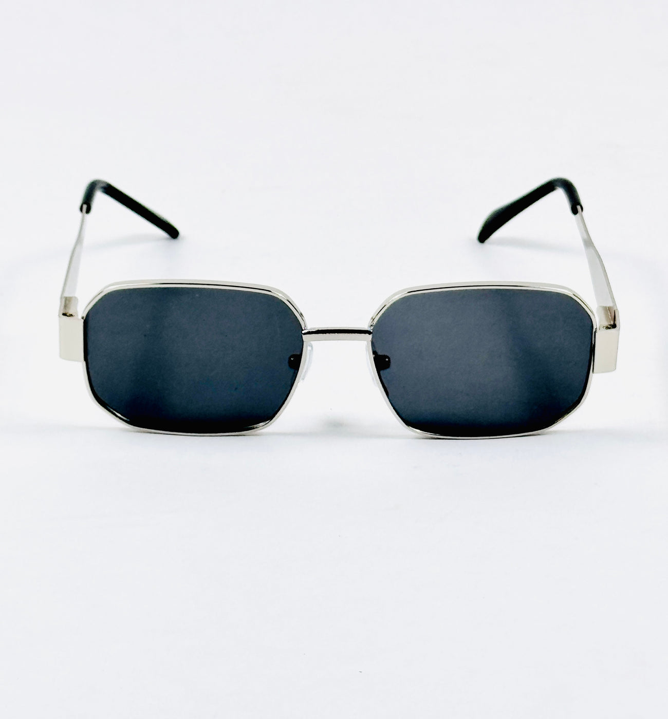 Celine – Triomphe - 55 – Silver Black – Metal – Sunglasses - Unisex