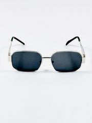 Celine – Triomphe - 55 – Silver Black – Metal – Sunglasses - Unisex