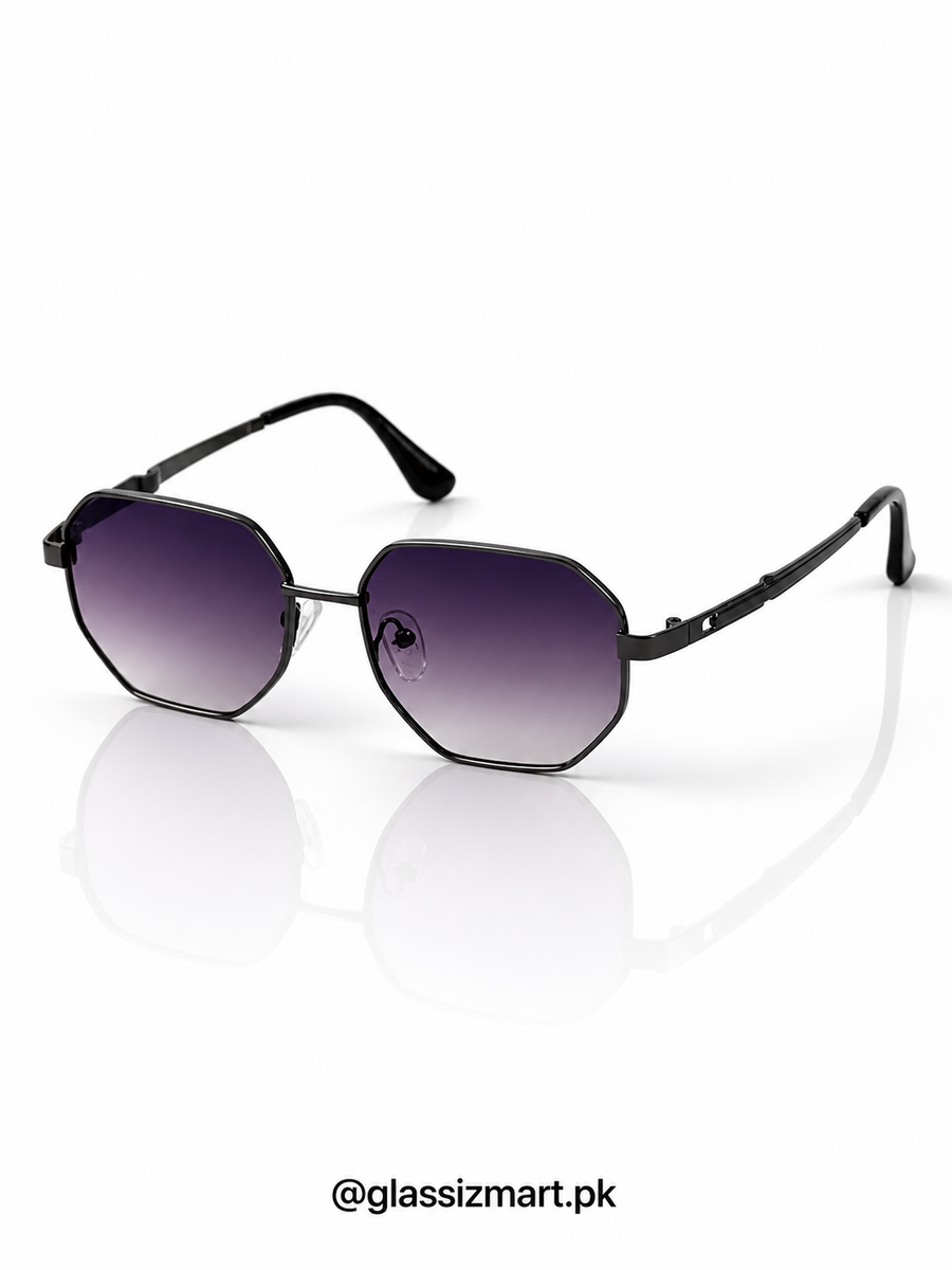 Prada – 1091 – 58 – Black Gradient – Metal – Sunglasses – Unisex