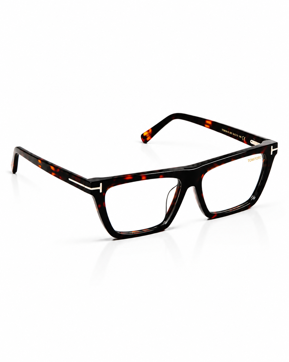 Tom Ford – 5912 - 57 – Tortoise - Acetate - Optics – Unisex - Premium