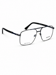 Tom Ford – 253607 – 55 - Silver Black – Metal – Optics - Unisex