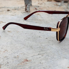 Rayban - 367 – 54 – Golden Brown – Acetate – Sunglasses – Unisex