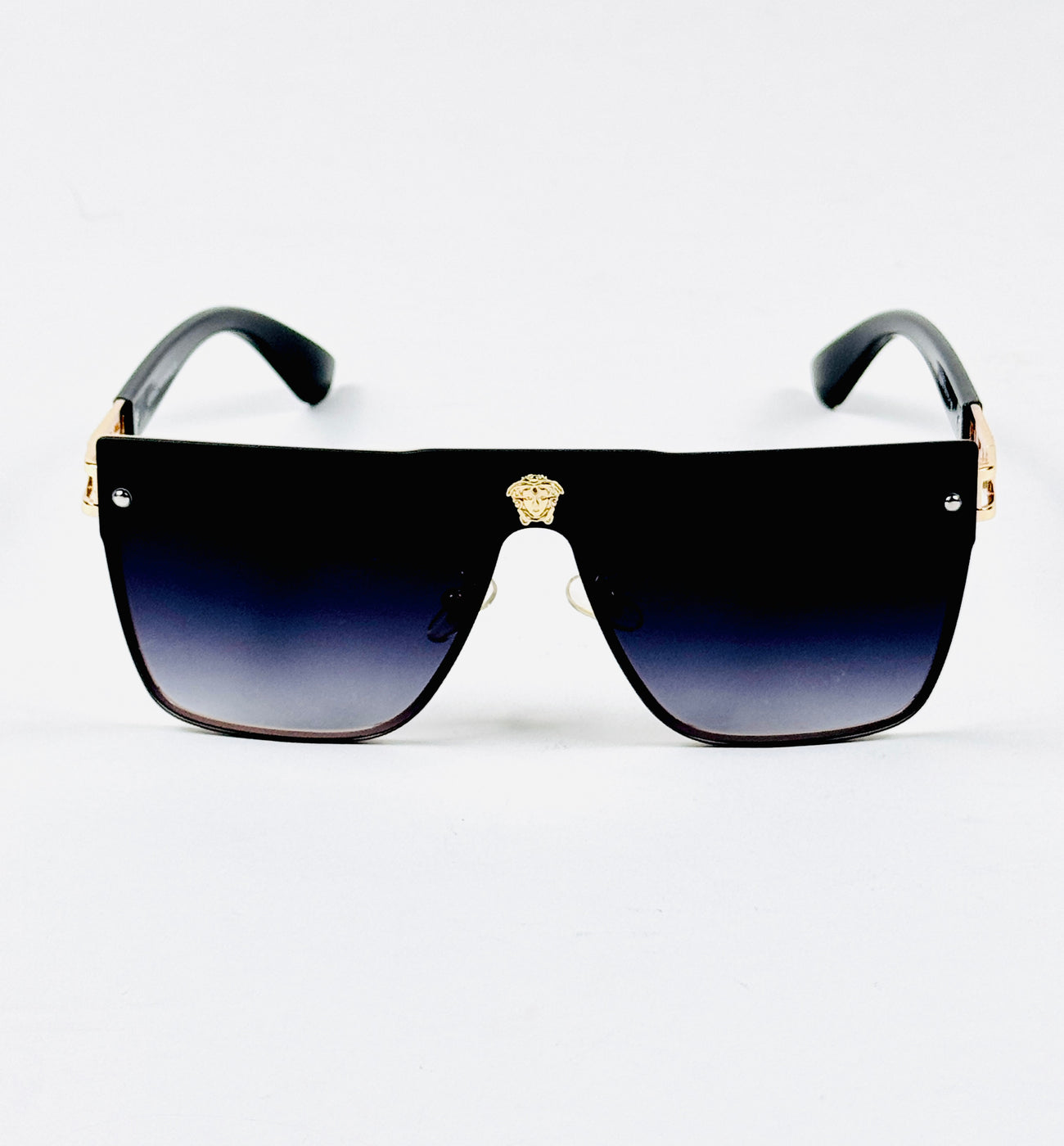 Versace – 22372 – 58 – Golden Black Gradient – Metal – Sunglasses – Unisex