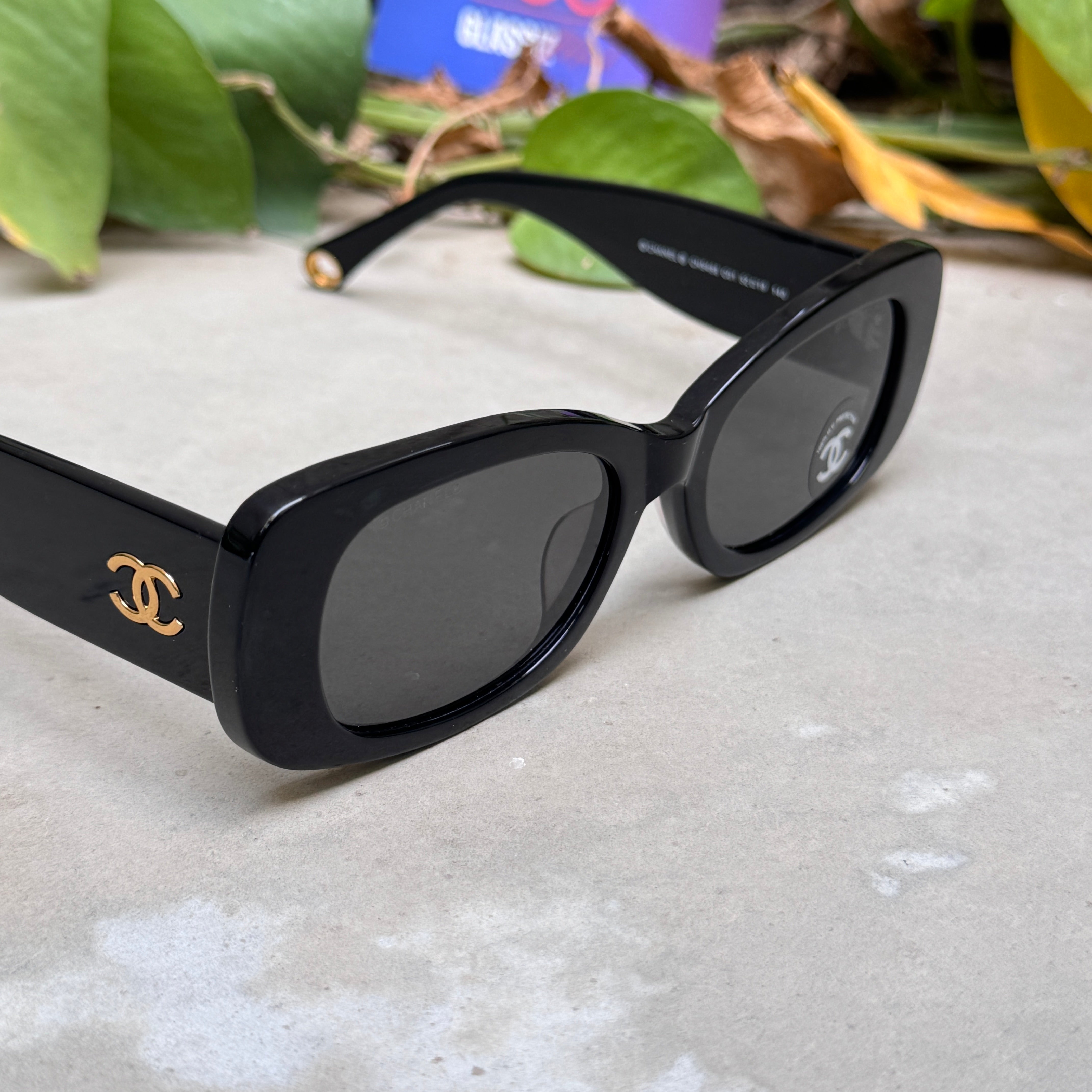 Chanel – 5488 - 52 – Black – Acetate - Sunglasses – Ladies - Premium