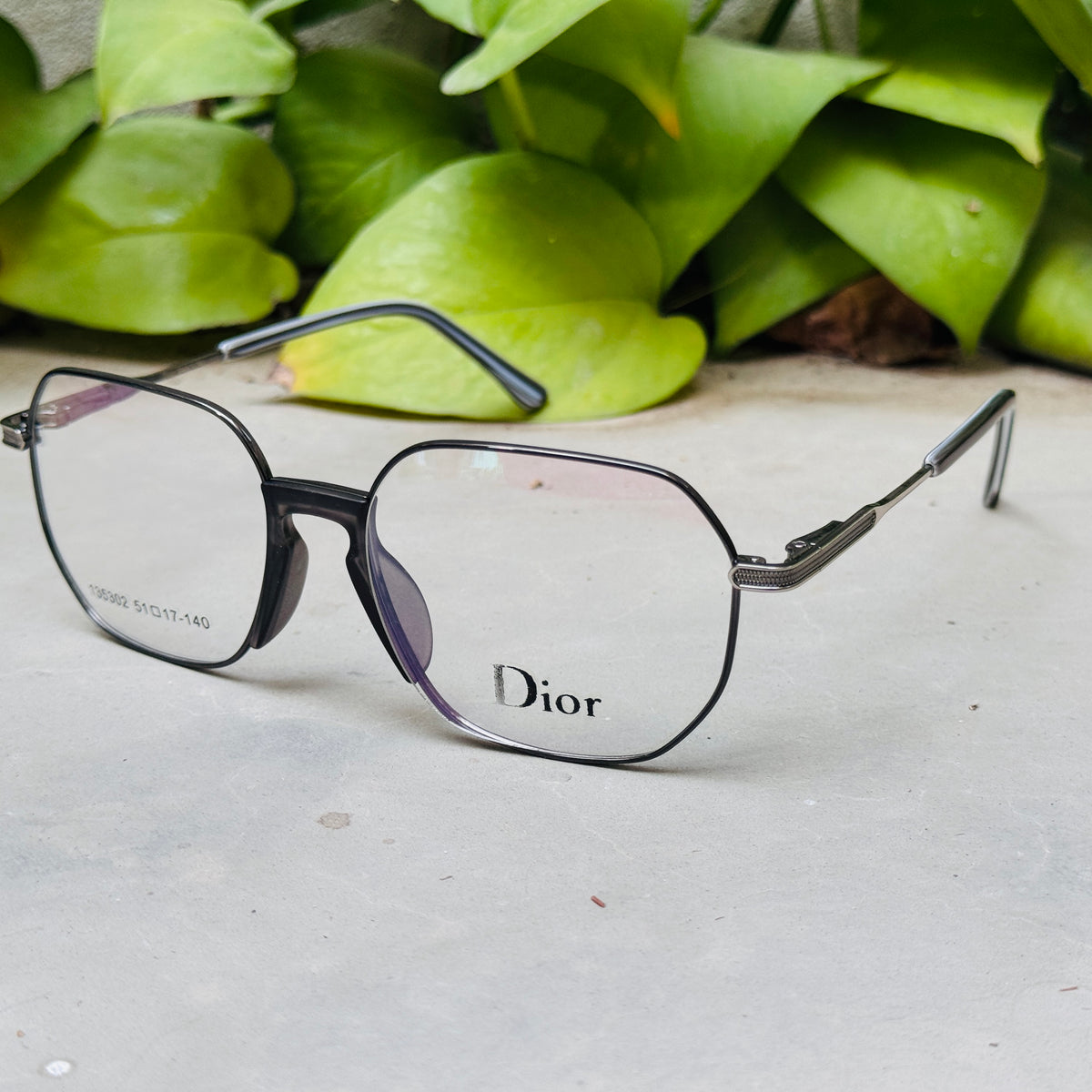Dior – 135302 – 54 – Grey –  Metal - Optics – Unisex
