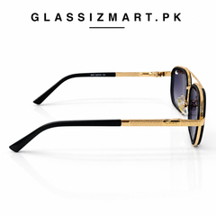 Lacoste – 9005 – 58 – Golden Black Gradient – Metal – Sunglasses – Unisex