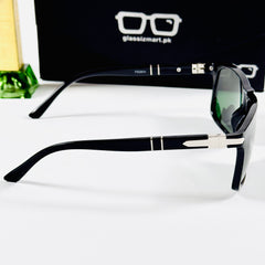 Persol – 4229 - 52 - Black Green – Acetate - Sunglasses – Unisex