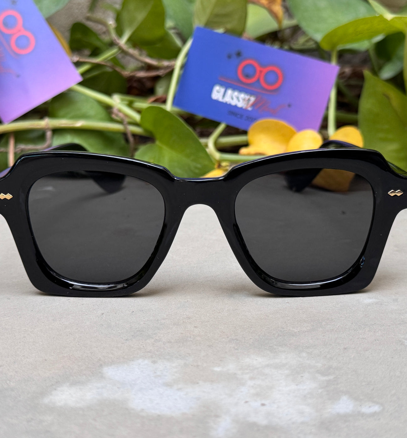 Moscot – 6504 – 47 - Black – Acetate  – Sunglasses - Unisex