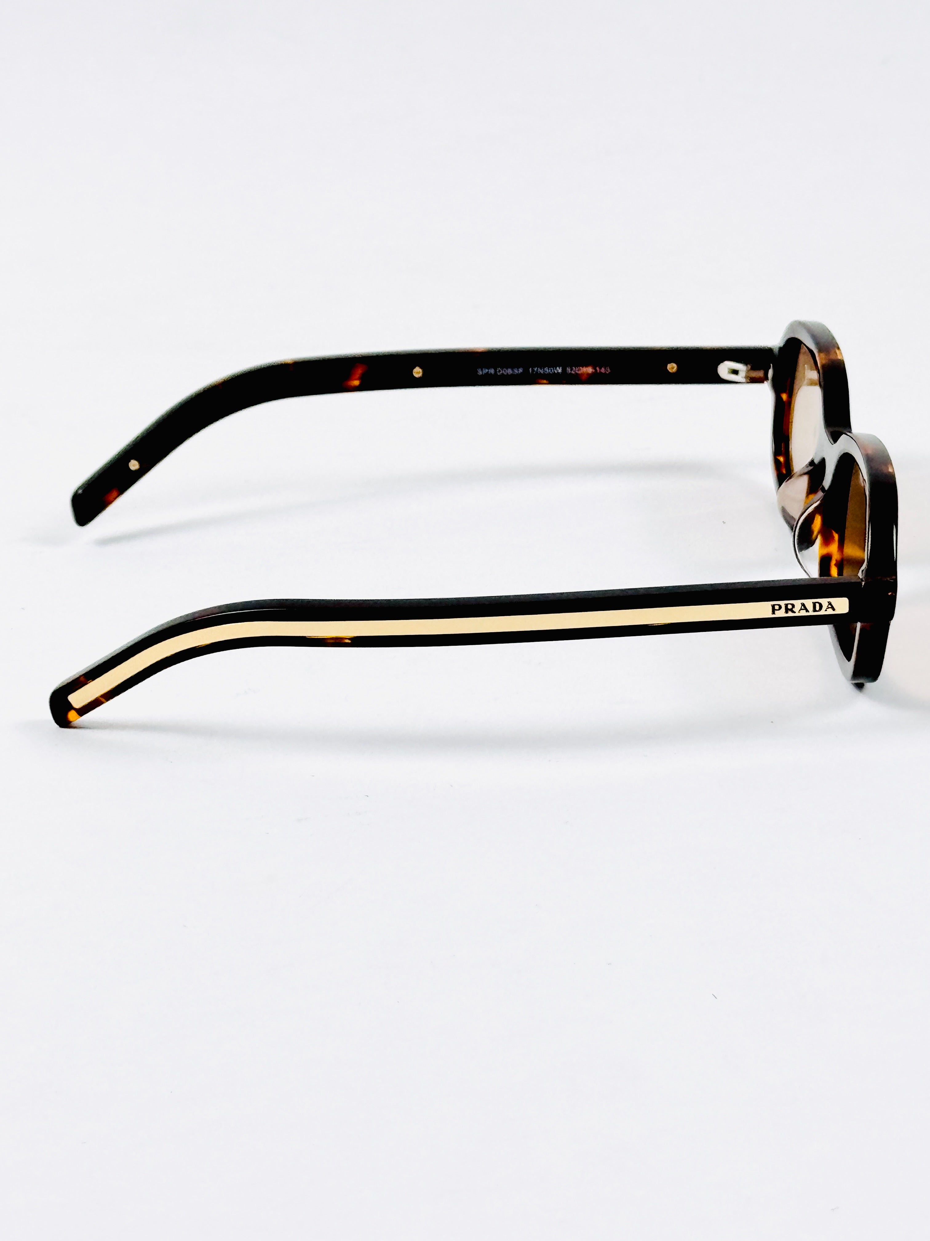 Prada – D06sf - 52 - Tortoise – Acetate - Sunglasses – Unisex - Premium