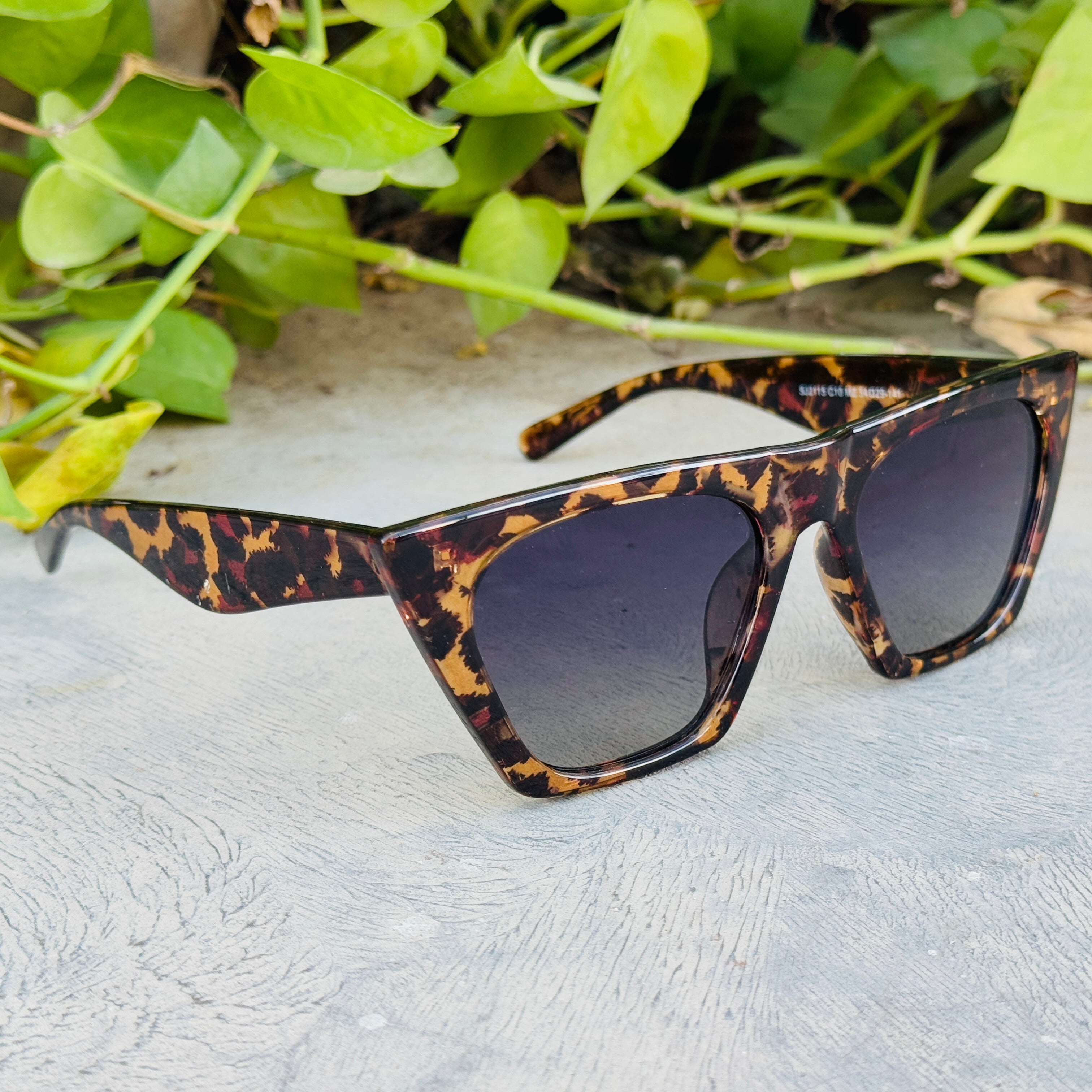 Sojos – 2115 - 54 – Tortoise Balck – Acetate - Sunglasses – Ladies
