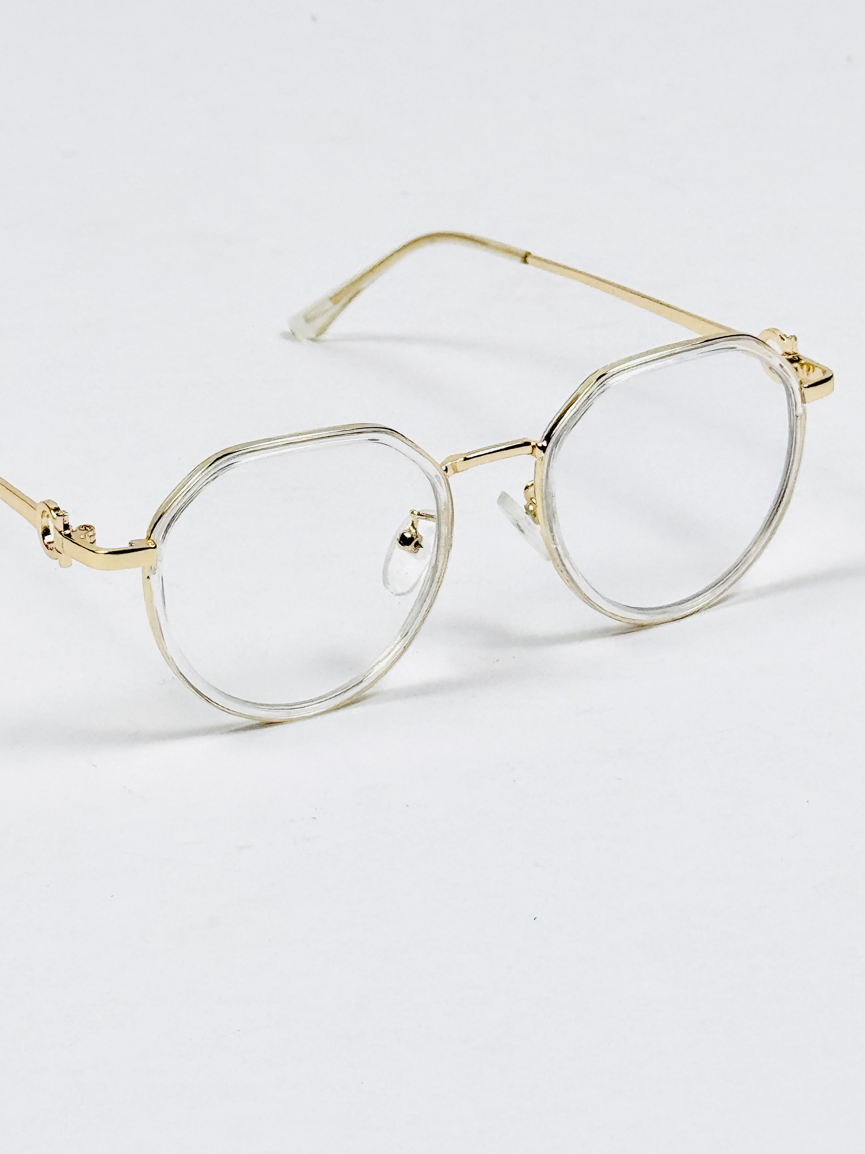 Ferragamo – 5580 – 54 – White Gold – Metal – Optics – Unisex