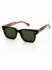 Moscot - 9873 – 52 – Tortoise Green – Acetate – Sunglasses – Unisex