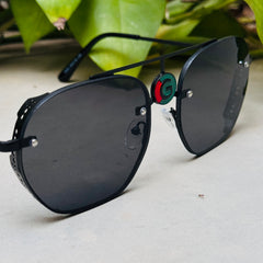 Gucci – 5024 – 53 – Black – Metal – Sunglasses – Unisex