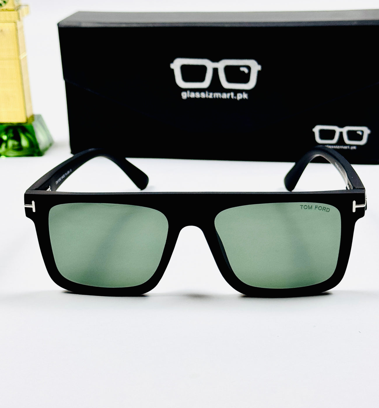 Tom Ford – 2022 - 49 - Black Green – Acetate - Sunglasses – Unisex