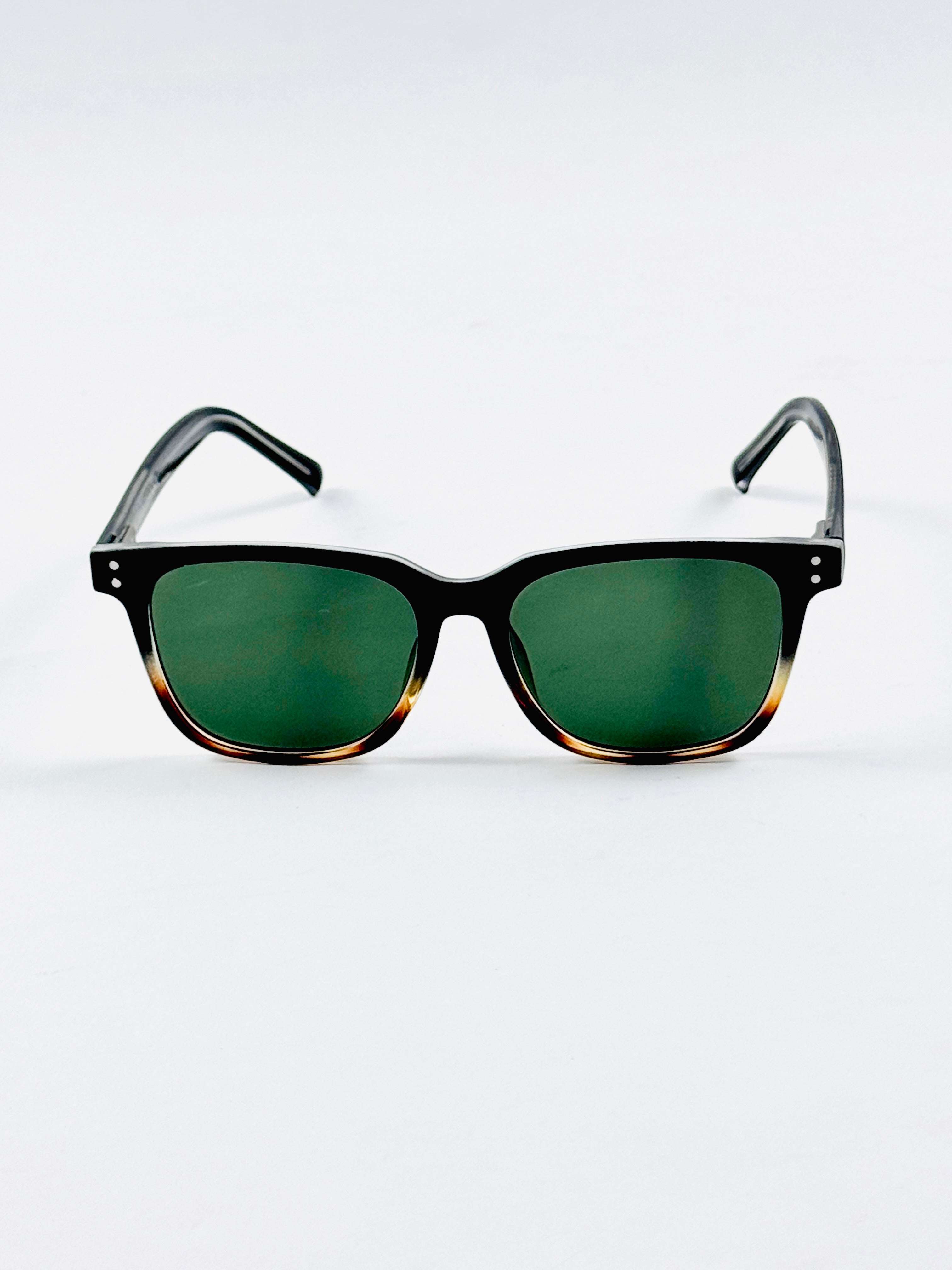 Moscot - 6522 – 51 – Black Green – Acetate – Sunglasses – Unisex