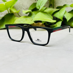 Lacoste – 2908 – 53 – Black –  Acetate - Optics – Unisex - Premium