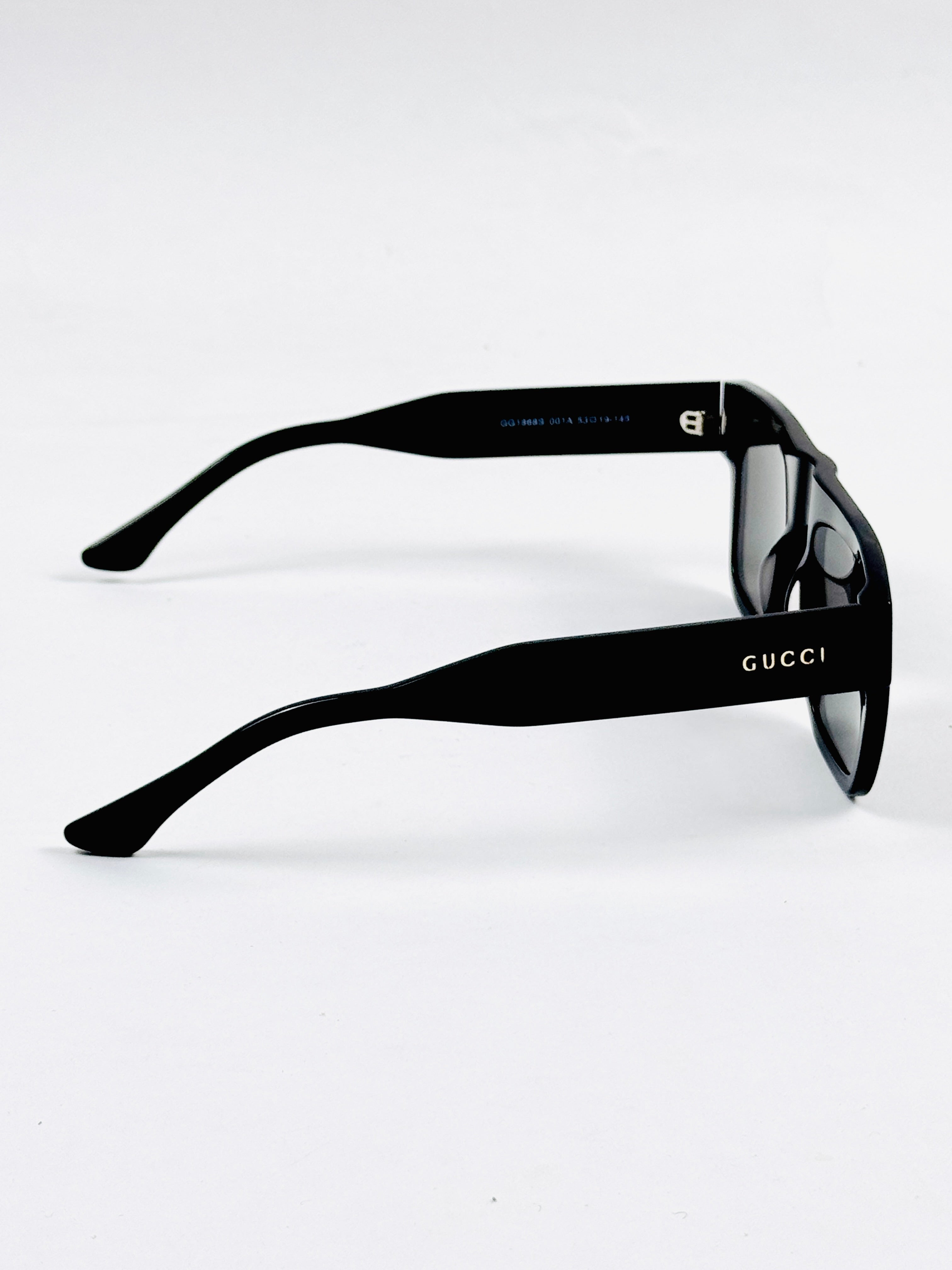 Gucci – 1868 - 53 – Black – Acetate - Sunglasses – Unisex - Premium