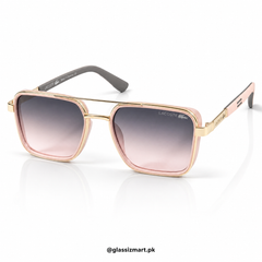 Lacoste – 58501 – 56 – Pink – Metal – Sunglasses – Unisex