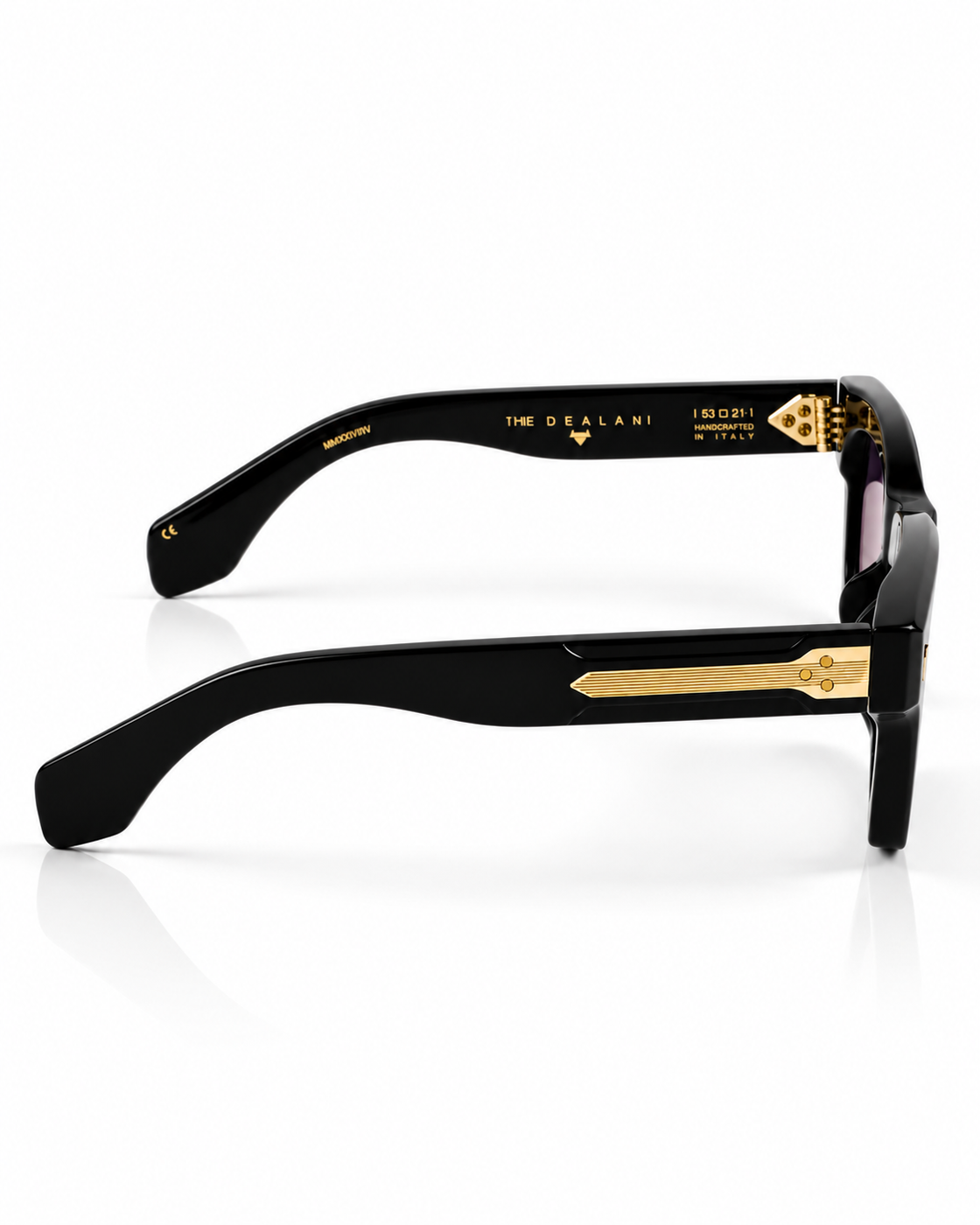 Jacques Marie Mage – DEALAN – 53 – Black Purple – Acetate – Sunglasses – Unisex - Premium