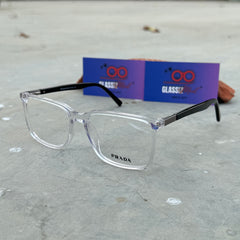 Prada – 1334 – 54 – Transparent –  Acetate - Optics – Unisex - Premium