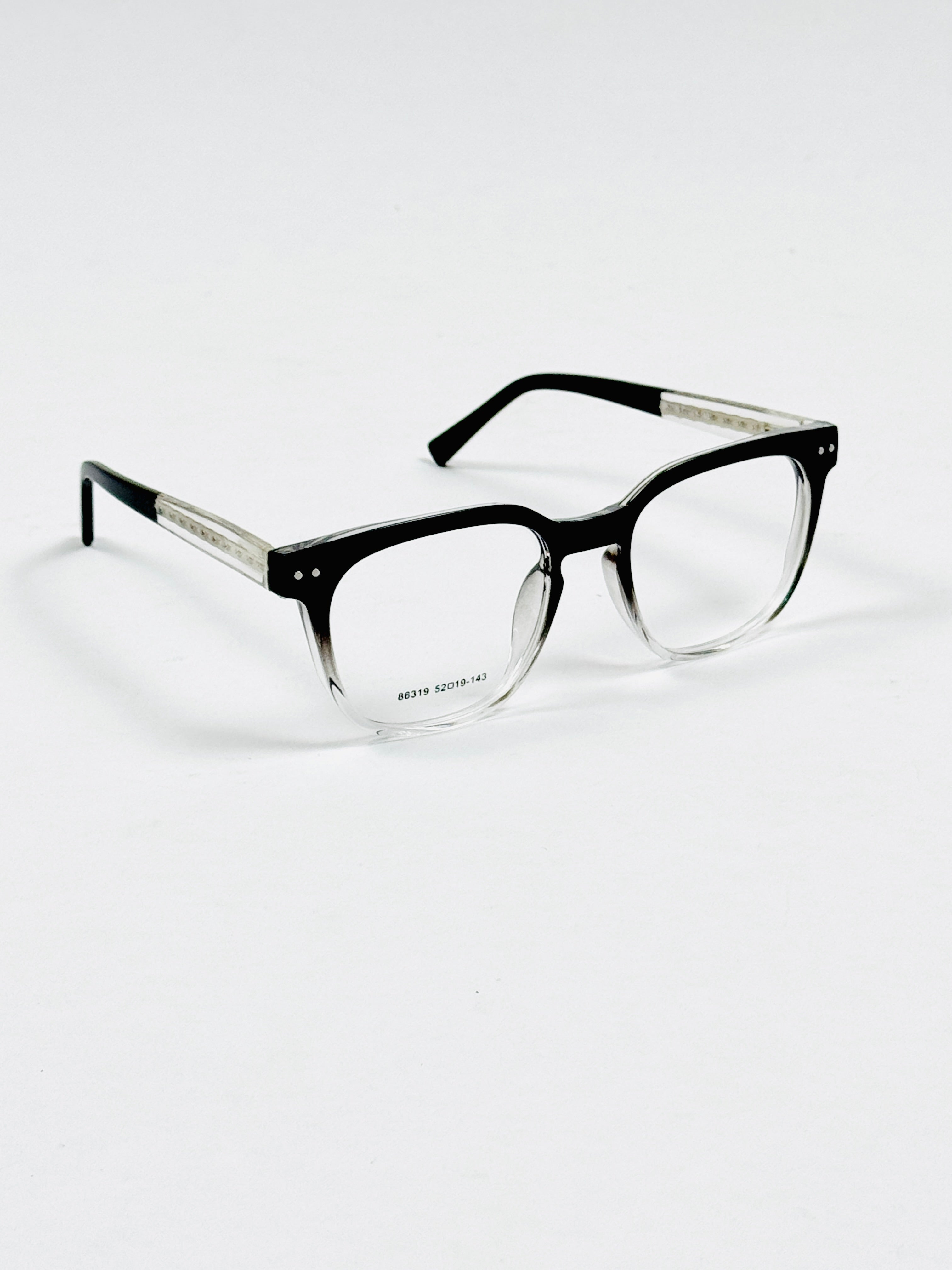 Tumbler – 86319 – 52 – Black Gradient –  Acetate - Optics – Unisex