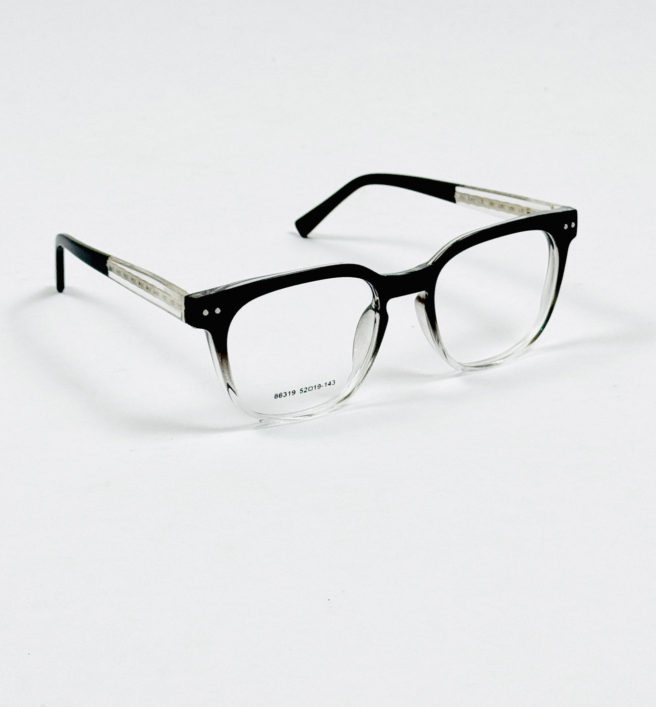 Tumbler – 86319 – 52 – Black Gradient –  Acetate - Optics – Unisex