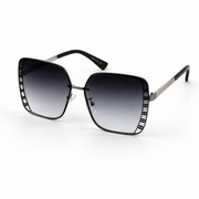 Chanel – 2204 – 56 – Black Gradient – Metal – Sunglasses – Ladies