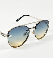 Louis Vuitton – 22296 - 56 – Silver Multi – Metal - Sunglasses – Unisex