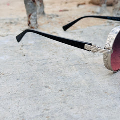 Balmain – 5612 – 57 – Silver Pink – Metal – Sunglasses – Unisex