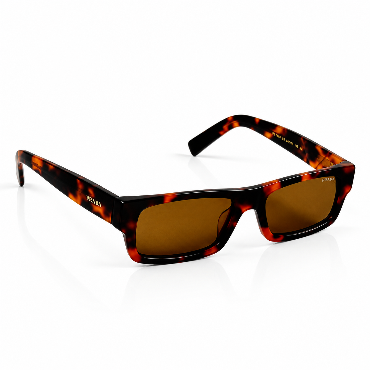 Prada – D06V - 54 – Tortoise –  Acetate - Sunglasses – Unisex - Premium