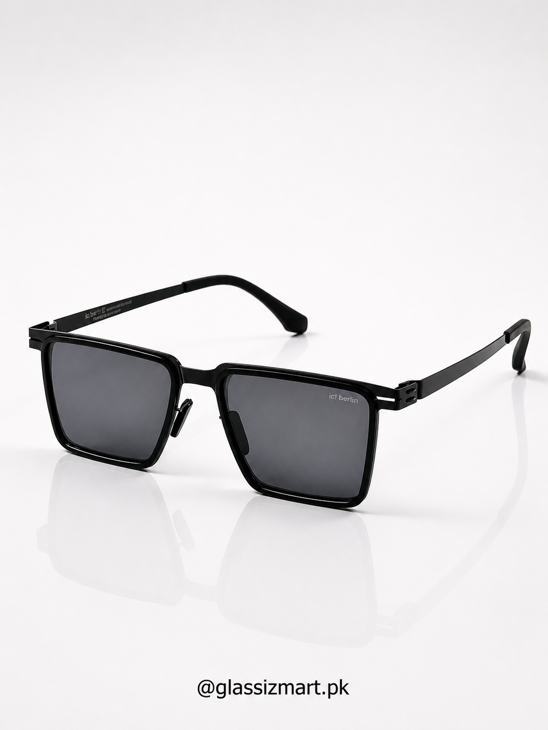 ICI BERLIN – 2221 – 56 – Black –  Metal - Sunglasses – Unisex