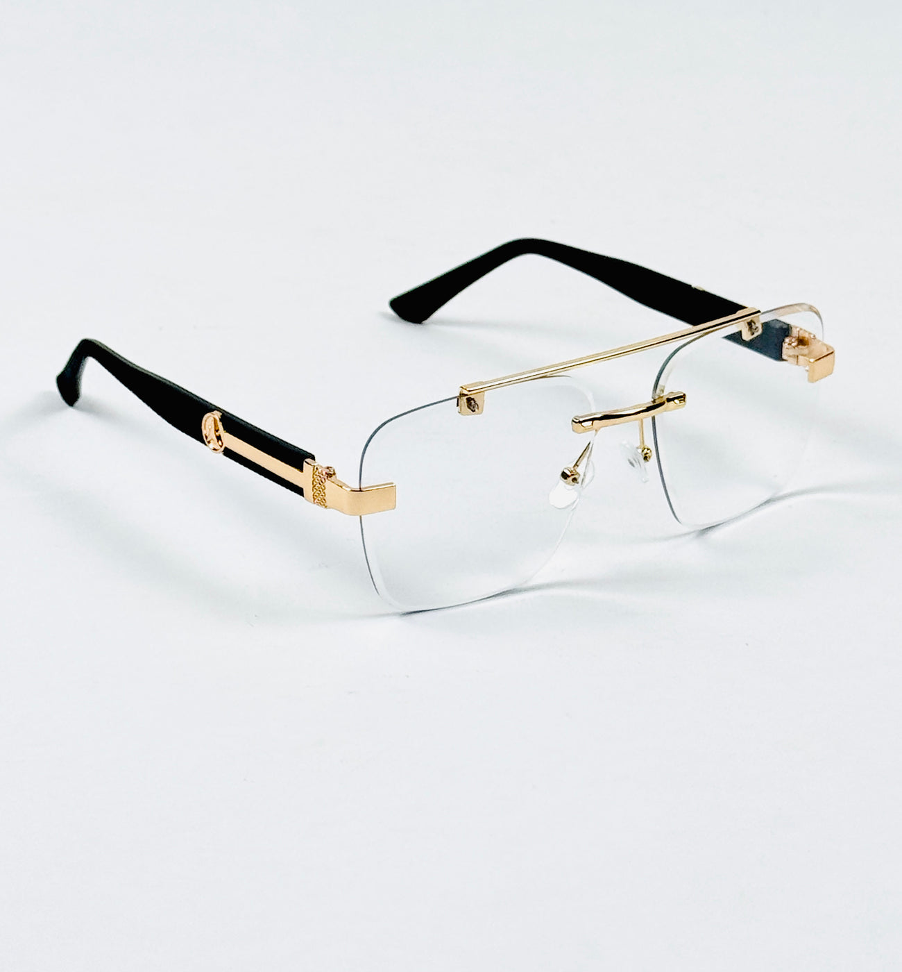 Rimless – 2341 – 53 – Golden –  Metal - Optics – Unisex (Transition)