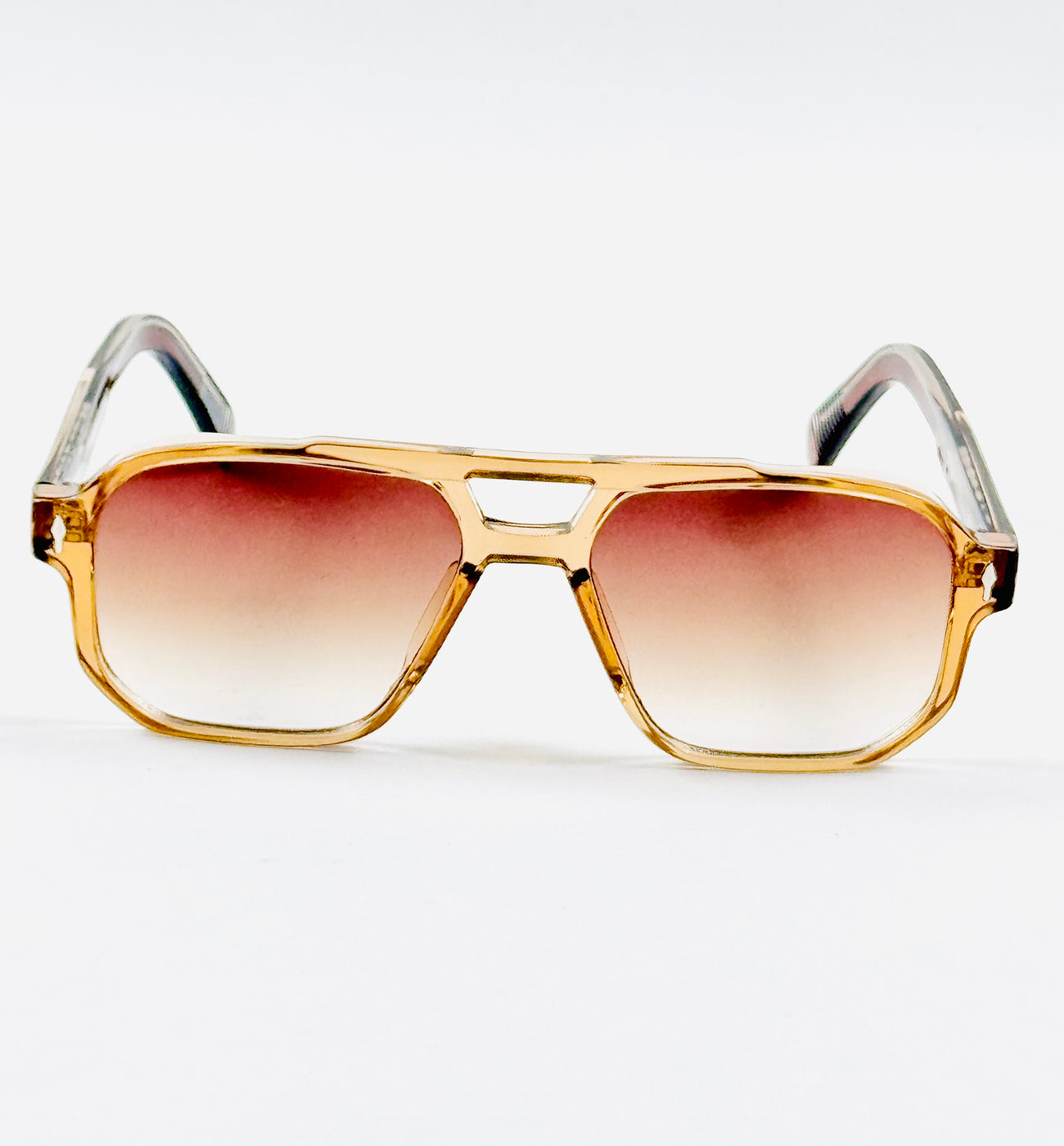 Moscot - 9820 – 55 – Transparent Brown – Acetate – Sunglasses – Unisex
