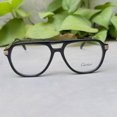 Cartier - 0471 – 54 – Black –  Acetate - Metal - Optics – Unisex - Premium