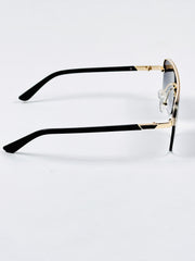 Louis Vuitton – 2a829 - 56 – Golden Black - Metal - Sunglasses – Unisex
